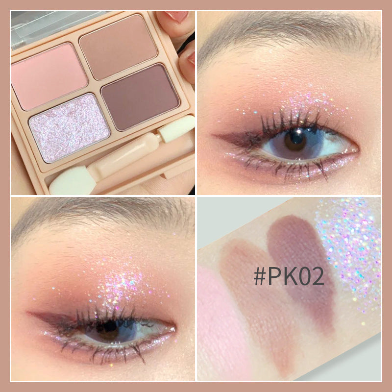 Beginner Eyeshadow Palette Female Double Head Beginner Eyeshadow Palette Female Double Head